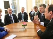 Лидеры "нормандской четверки" начали переговоры за закрытой дверью