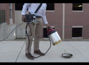 Студенты создали звуковой огнетушитель