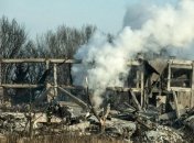 От ПТУ, которое оккупанты превратили в казарму, остались только бетонные перекрытия