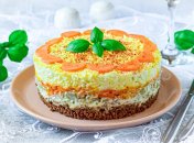 Печеночный салат