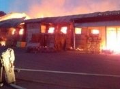 Под Киевом горели склады