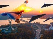 Шахеди над Києвом Колаж: "Телеграф"