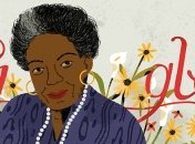 Google посвятил новый дудл известной американской поэтессе Майи Энджелоу