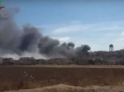 Появилось видео, как Россия бомбит жилые кварталы в Сирии