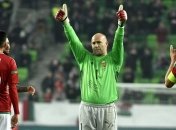 Легендарный венгерский вратарь Кирай провел свой последний матч за сборную