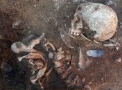 Найдено вертикальное захоронение возрастом 7000 лет