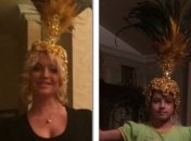 Волочковой подарили золотую корону