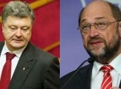 Порошенко и Шульц поговорили о безопасности Украины и всей Европы
