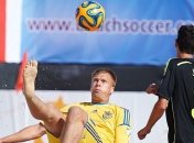 Баку-2015. Сборная Украины по пляжному футболу выиграла первый матч