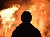 В Чернигове произошел пожар на военном полигоне, пострадали люди