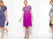 Платья для беременных на Новый год (ФОТО)