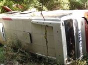 В Черкасской области автобус с туристами из Молдовы попал в ДТП