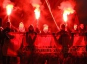 В Литве протестовали против приема беженцев