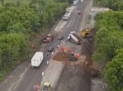 На Донеччині ремонтують дорогу Покровськ-Бахмут-Михайлівка