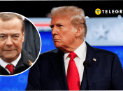 Трамп відповів на погрози Медведєва