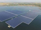Китай запустил крупнейшую в мире плавучую фотоэлектростанцию