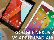 Nexus 9 vs. iPad Air 2 (видео)
