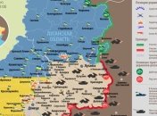 Карта АТО на востоке Украины (11 марта)