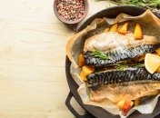 Запеченная скумбрия