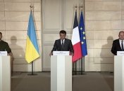 Зеленский, Макрон и Шольц