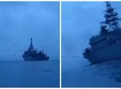 Морской дрон подбил российский корабль "Иван Хурс"