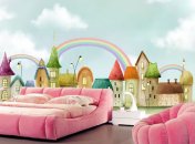 Фотообои в детскую комнату - лучшие идеи оформления интерьера 2022