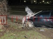 Киевлянка за рулем Audi столкнулась с Volvo и Geely: китайская машина разбилась в хлам (фото с места ДТП)