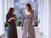 Новый безупречный образ Мелании Трамп (Фото)