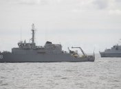 Вблизи морской границы Латвии обнаружен минный тральщик РФ
