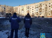 Последствия предыдущего удара по Шостке