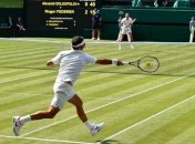 Уимблдон. Долгополов не смог доиграть матч против Федерера