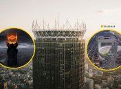 Стадіон на даху хмарочоса порівняли із відомою вежею із "Володаря перснів"