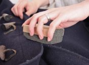 Катыши на ткани легко удаляются