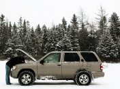 Авто в мороз