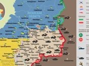 Карта АТО на востоке Украины (17 марта)