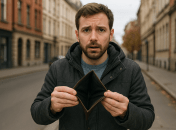 Человек с пустым кошельком