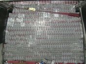 На границе с Румынией изъято более 500 тысяч пачек сигарет