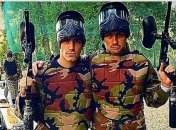 Артем Милевский учился стрелять