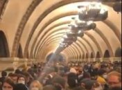 Критические пробки в центре Киева показали с высоты (фото и видео)