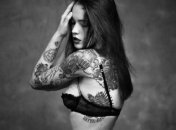 Тату по всему телу: красотки, которые украшают себя необычным способом (Фото) 