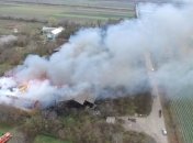 Город в дыму: в Закарпатской обл. горели склады с химическими отходами