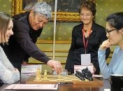 Луческу сделал первый ход в матче Музычук - Хоу Ифань