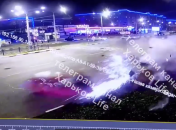 Момент аварии в Харькове 26 октября