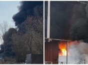 У Дзержинську сталася масштабна пожежа