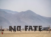 Черное облако после бури