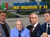 Ключевые акторы в борьбе за руководство Кривым Рогом (коллаж)