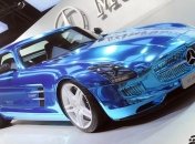 Mercedes SLS AMG Electric Drive посетил Парижское Автошоу (Фото)