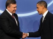 Янукович в ходе встречи пожелал Обаме успеха на выборах