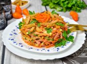 Быстрый, вкусный и пикантный салат