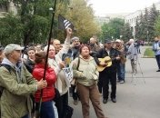 Националисты завершили протест под зданием МВД с требованием отставки Авакова